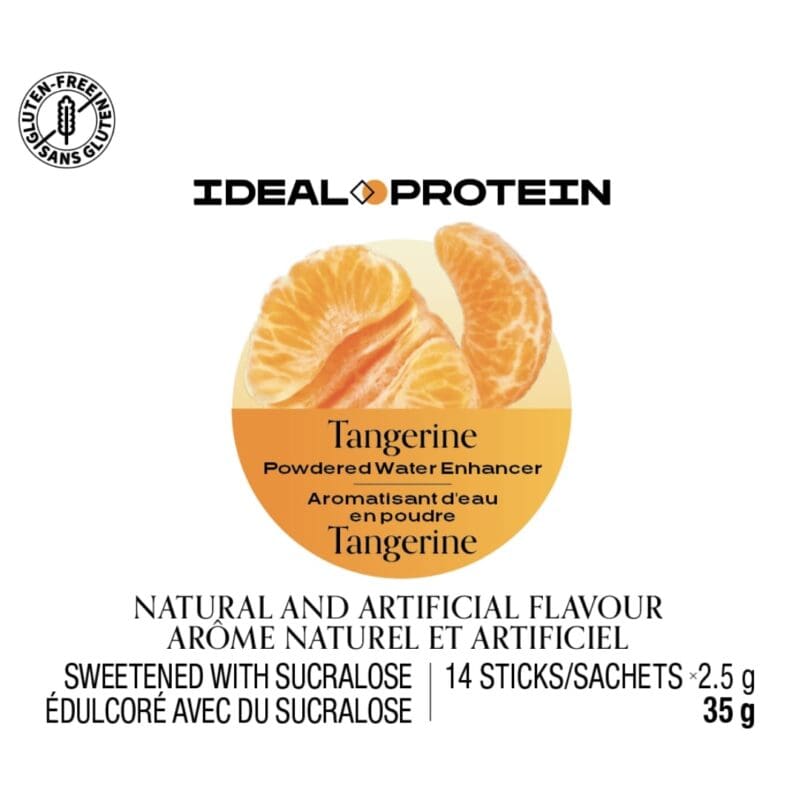 Tangerine Powdered Water Enhancer details