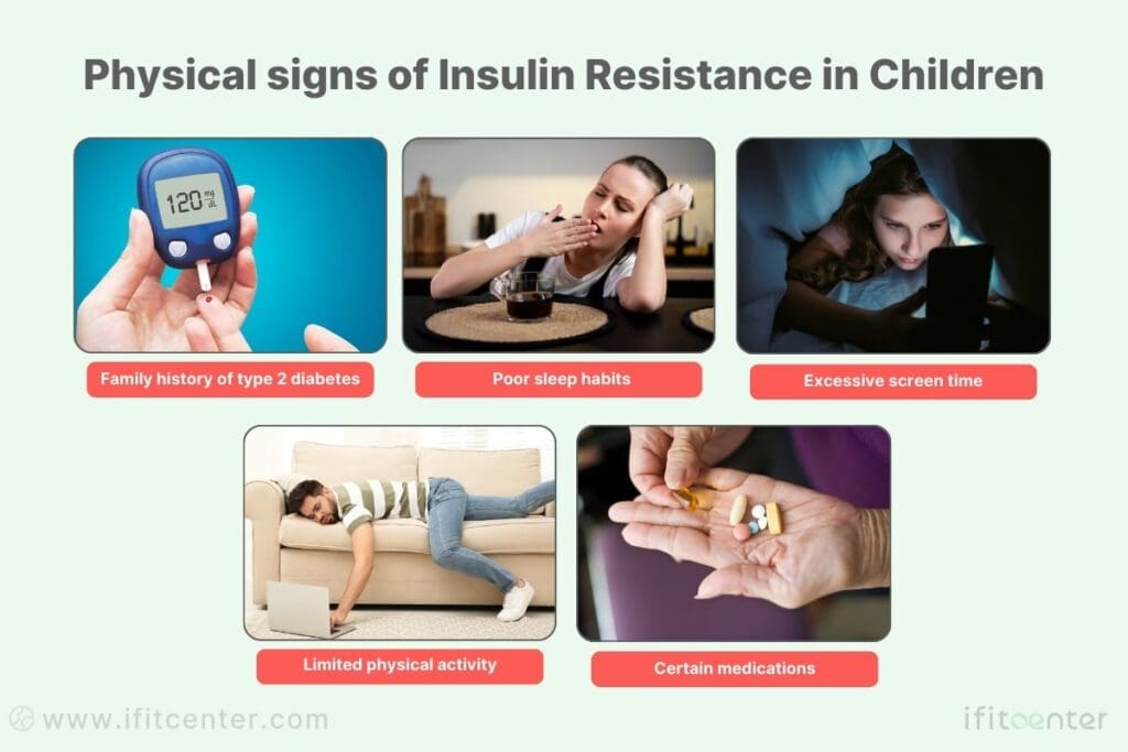 insulin resistance symptoms in children