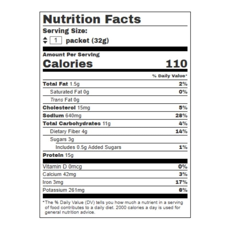 Vegetable Bolognese Spaghetti nutrition fact